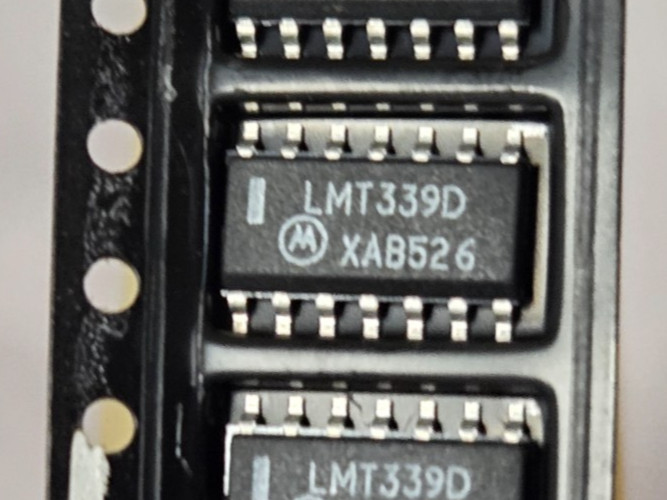 "LOT OF 10" - PN# LMT339D, LMT339DR2 - MOTOROLA - SEMICONDUCTOR QUAD COMPARATOR