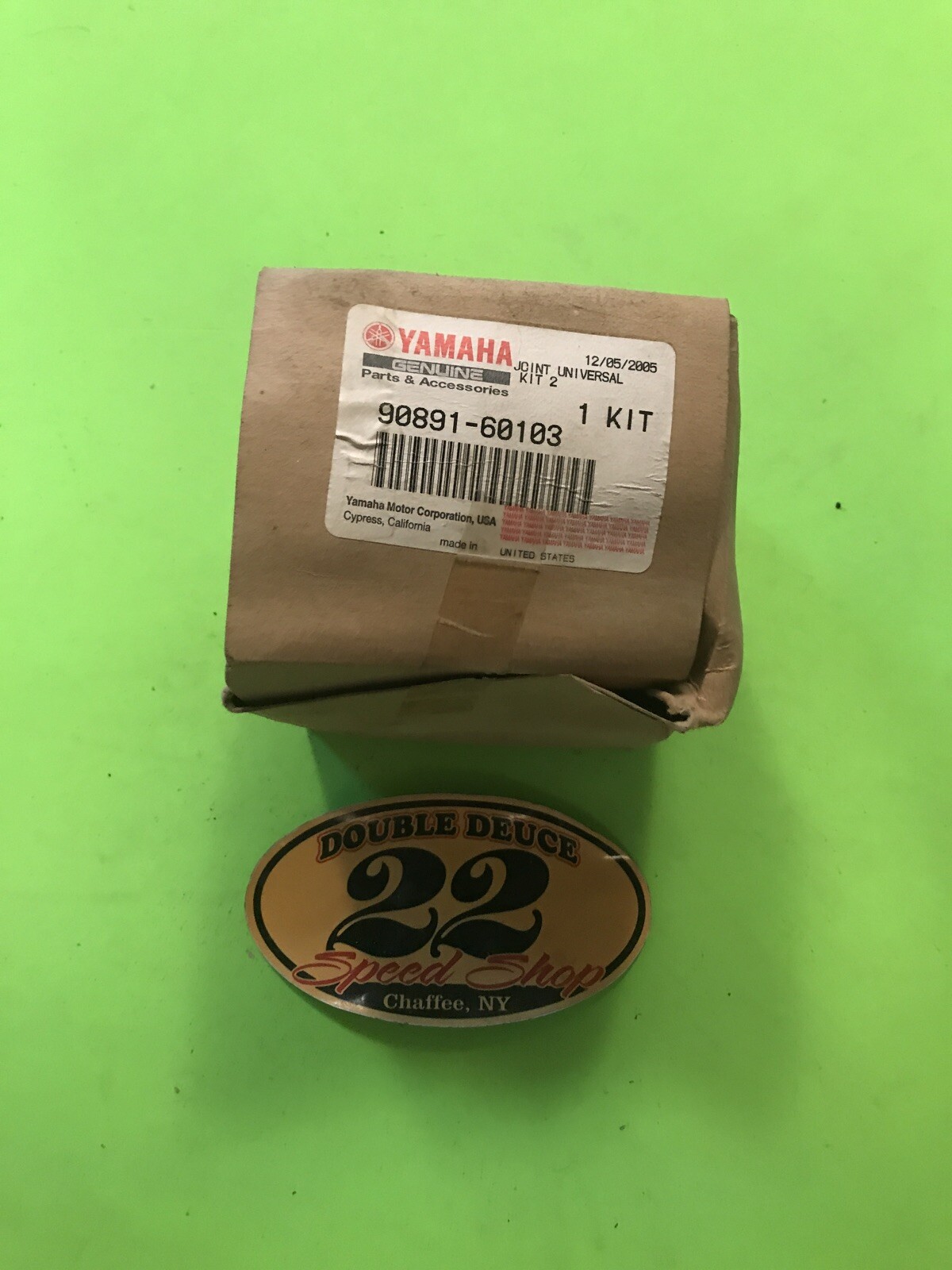 GENUINE Yamaha NOS 90891-60103 STEERING JOINT KIT