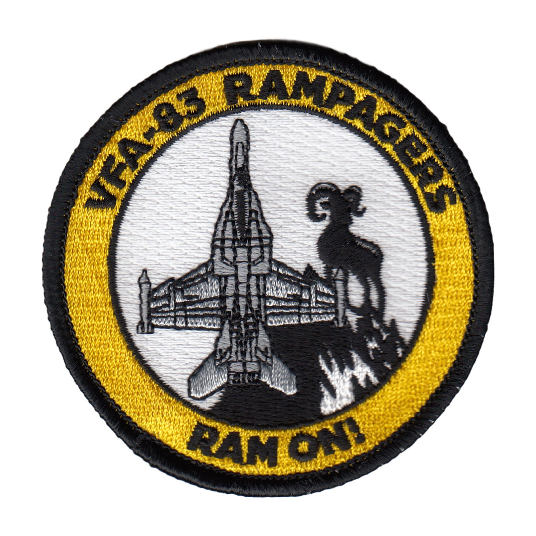 VFA-83 RAMPAGERS RAM ON! SHOULDER PATCH