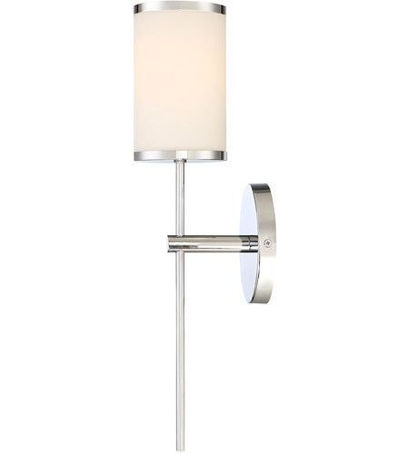 Light Visions PL0019CH Modern 1 Light 5 inch Chrome Sconce Wall Light