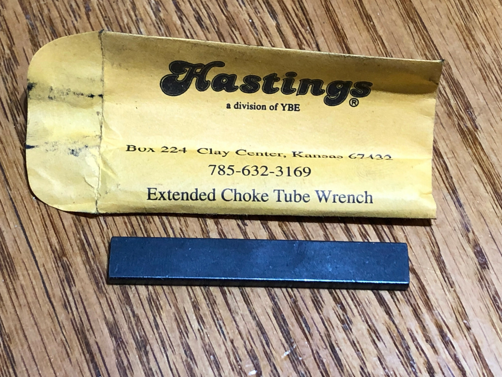 HASTINGS EXTENDED CHOKE TUBE WRENCH
