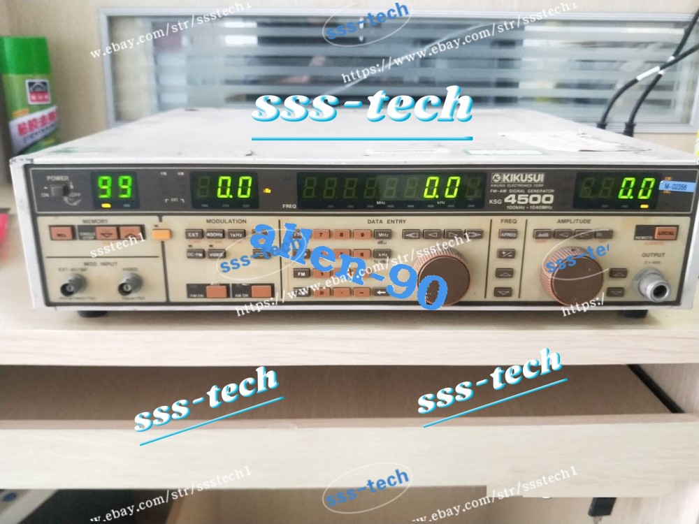 KIKUSUI KSG4500 FM-AM 100-1040mhz Fast shipping#UPS or FedEx