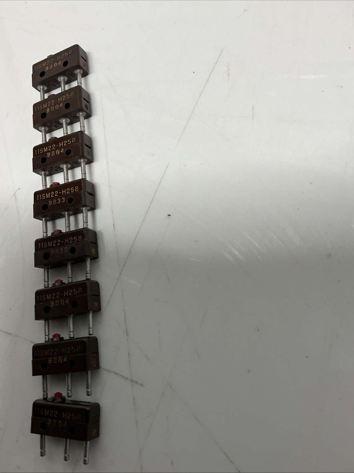 Lot Of 8 Micro 11MS22-H258 Basic Switch. Y-059