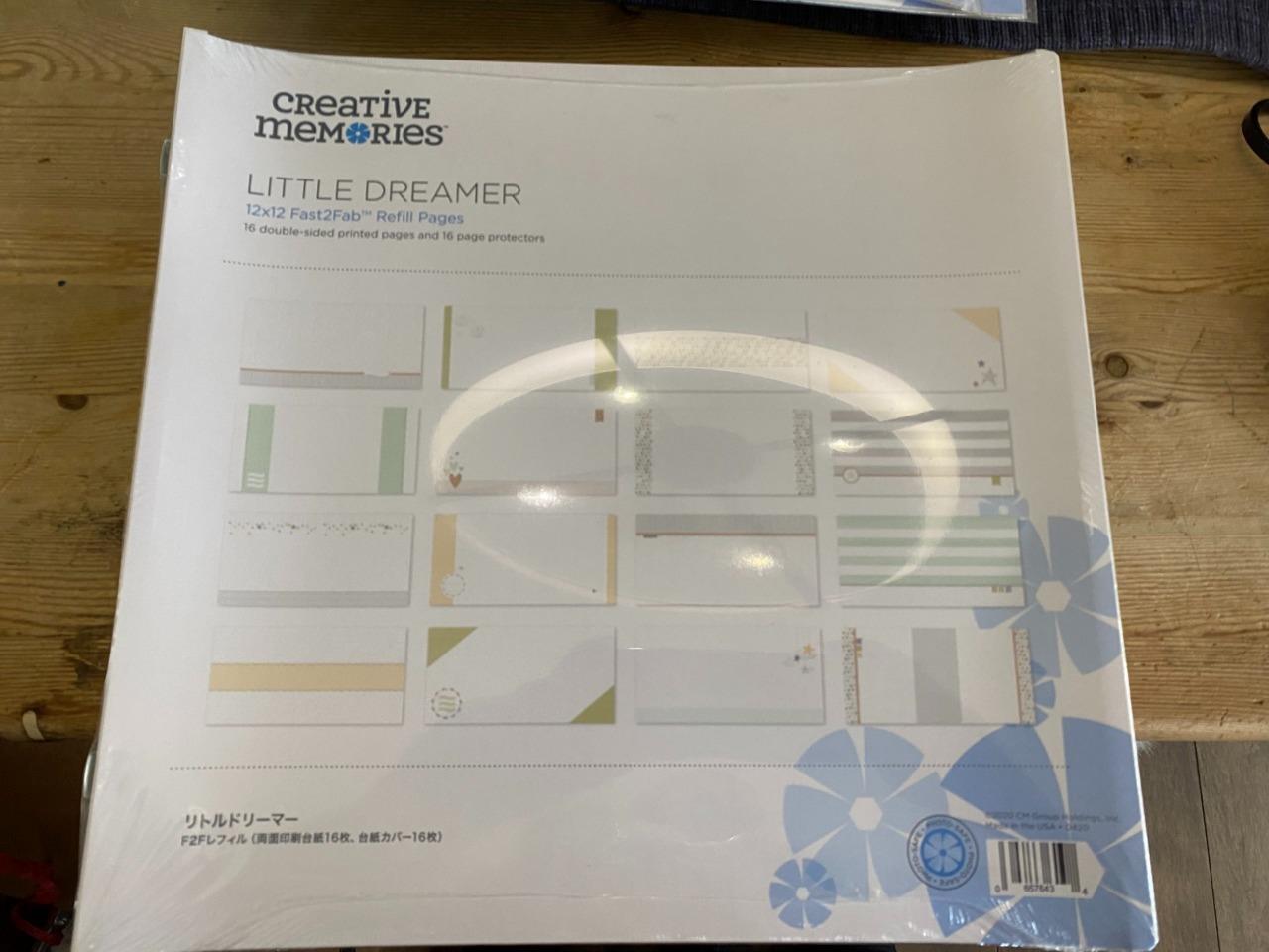 Creative Memories Little Dreamer 12 x 12 Fast to Fab Refill Pages