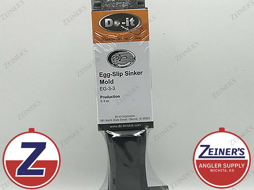 3253 New Do-It Egg Sinker Mold - 3 oz production style