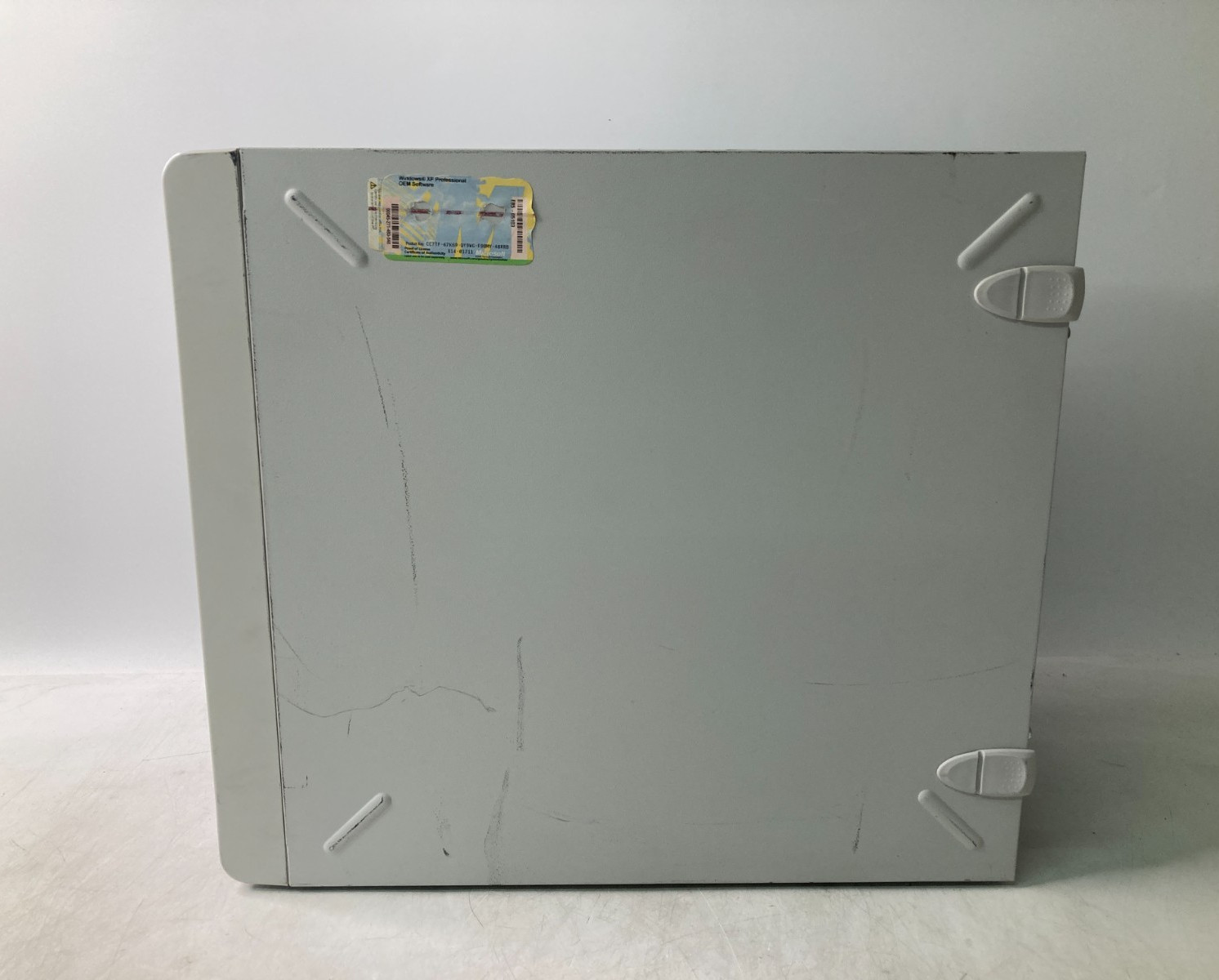 Vintage Classic Micro System Black & White PC Case w/ PSU DVD & Floppy Drive