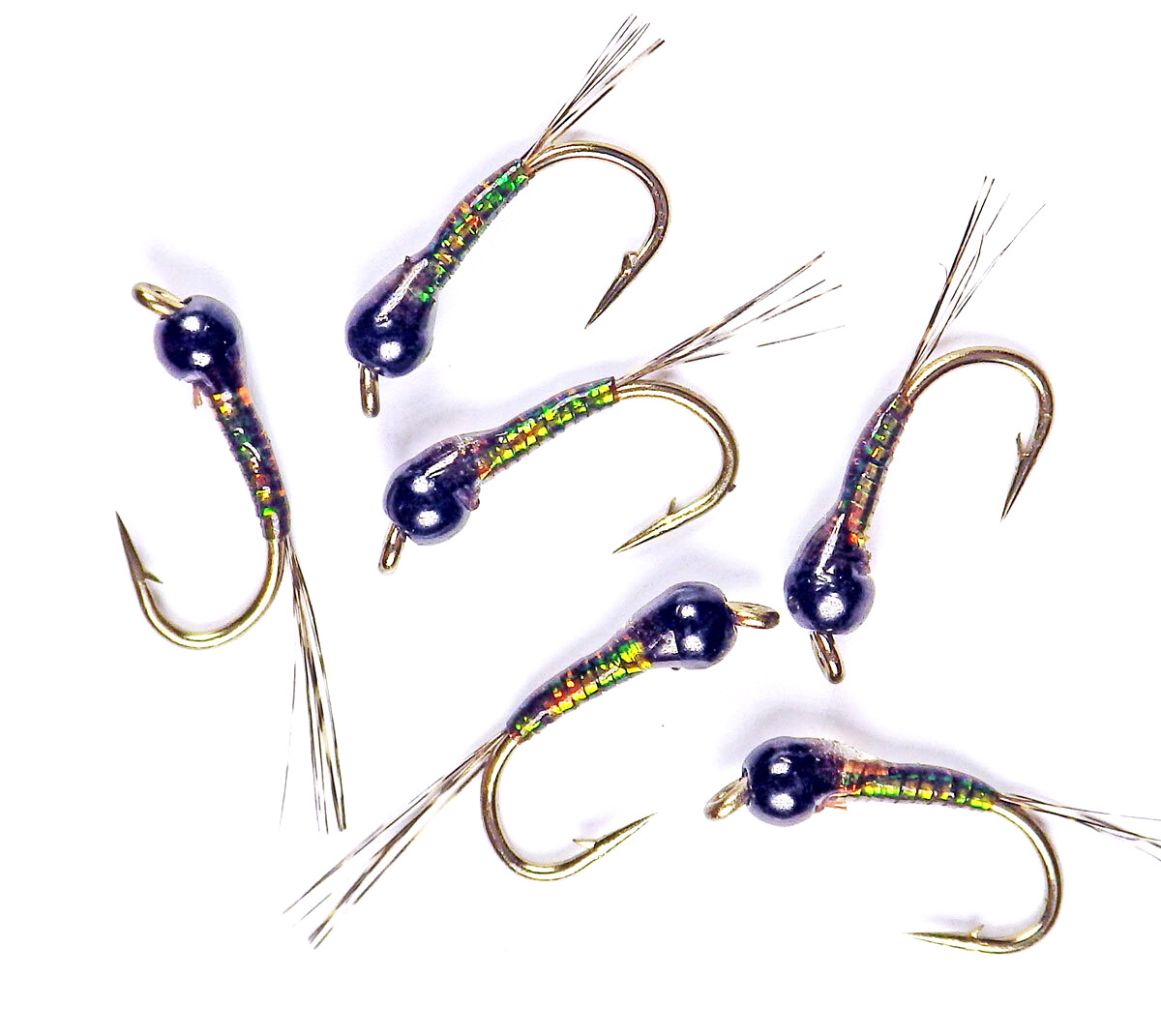 Gasolina Baetis Tungsten Nymphs Chocolate - Premium Trout Fly Fishing Flies