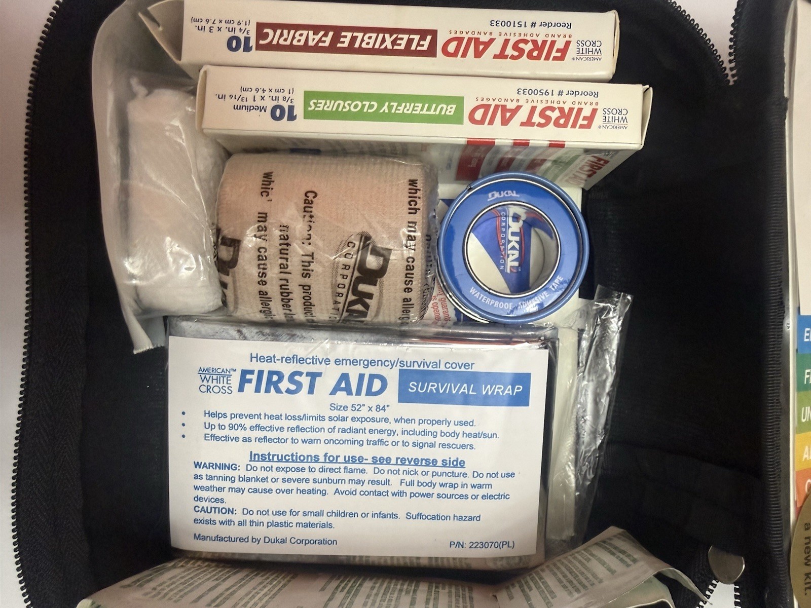OEM Lexus First Aid Kit Complete Emergency Kit Original Case Car Accessory