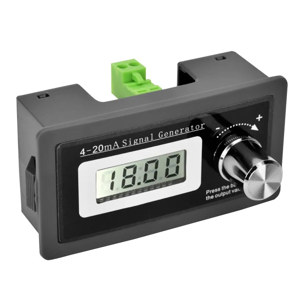 4-20mA Signal Generator High Precision Current Loop Calibrator Adjustable Sim...