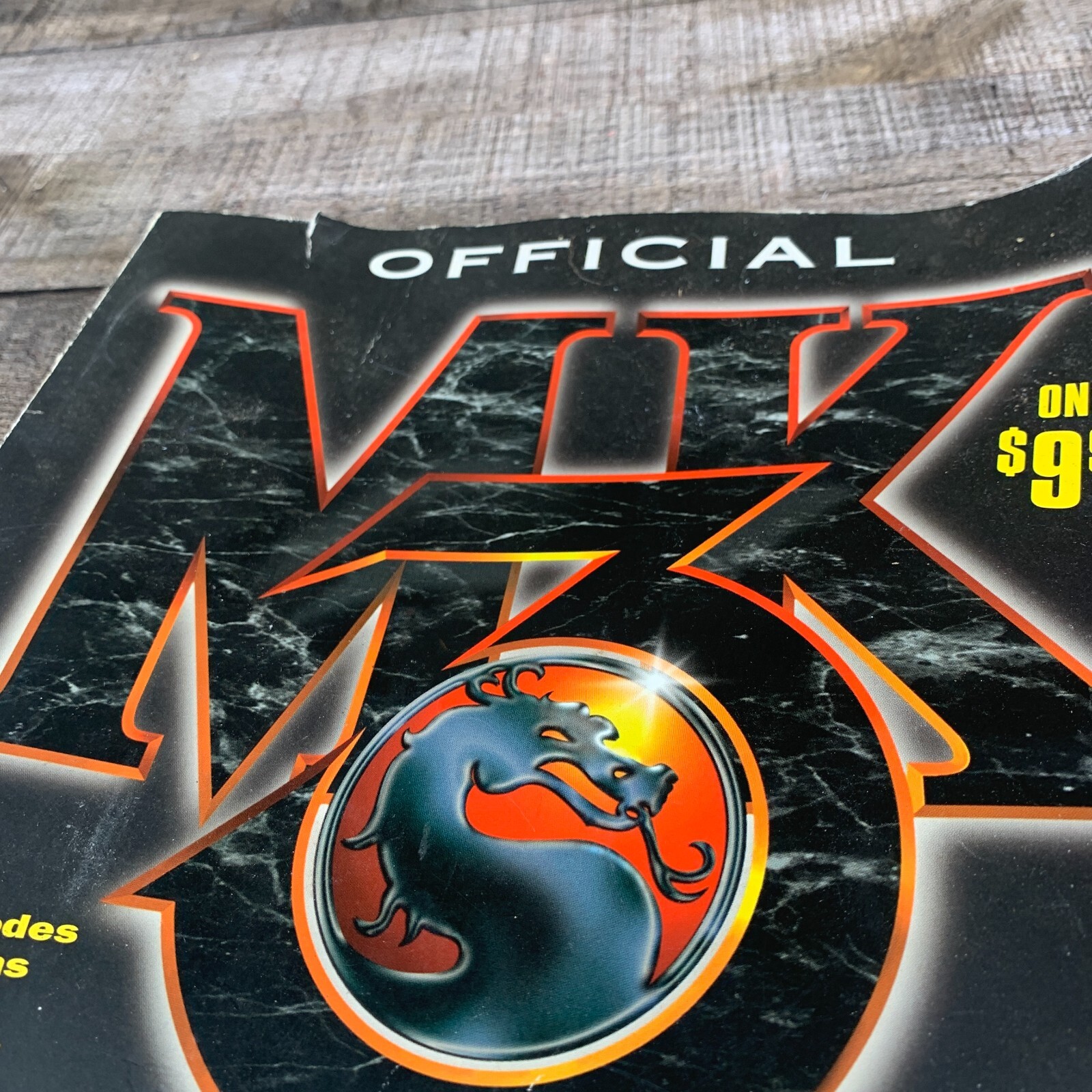 Official MK3 Fighters Kompanion Book Magazine