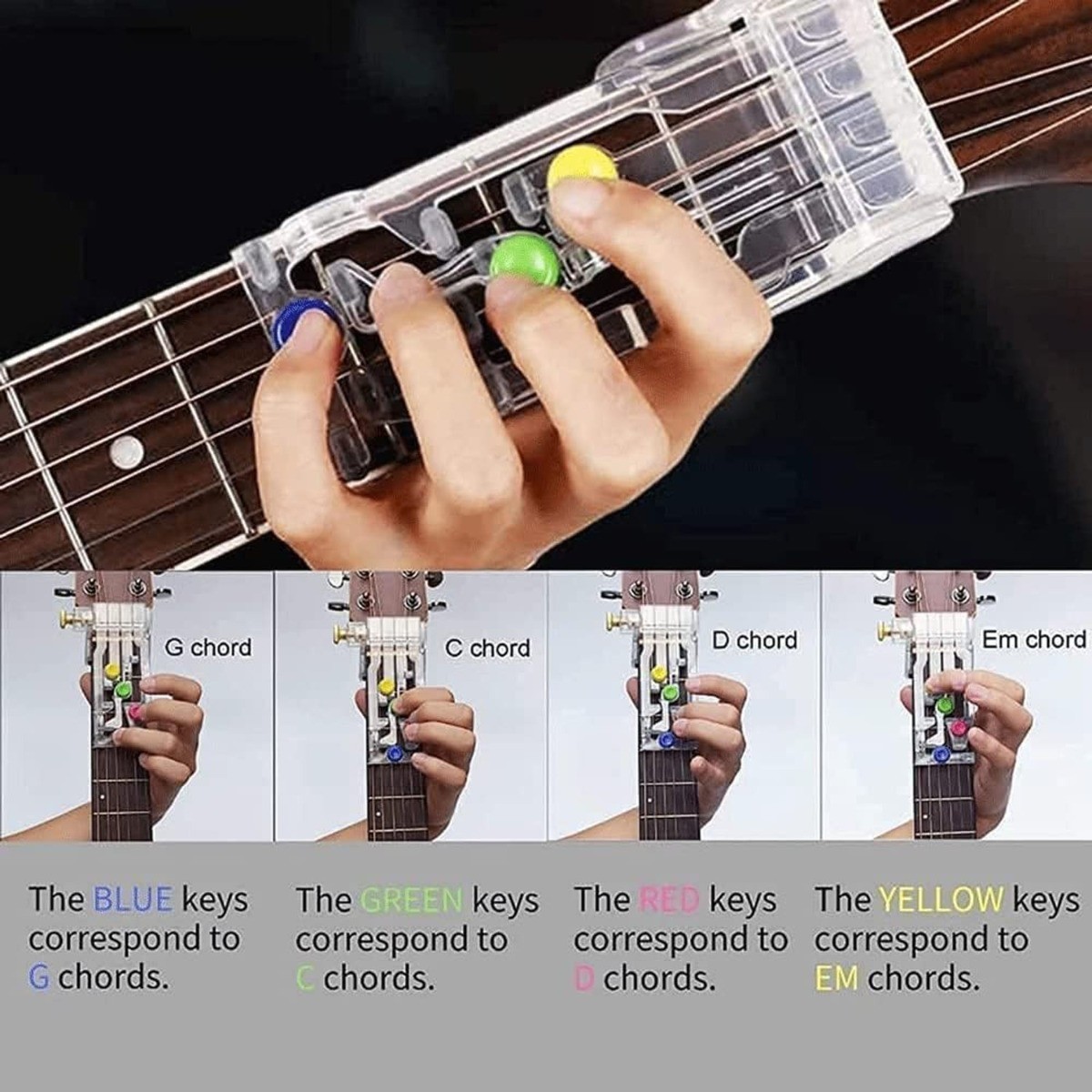 Guitar Learning Tool Compatible High Speed Durable Plug and Play