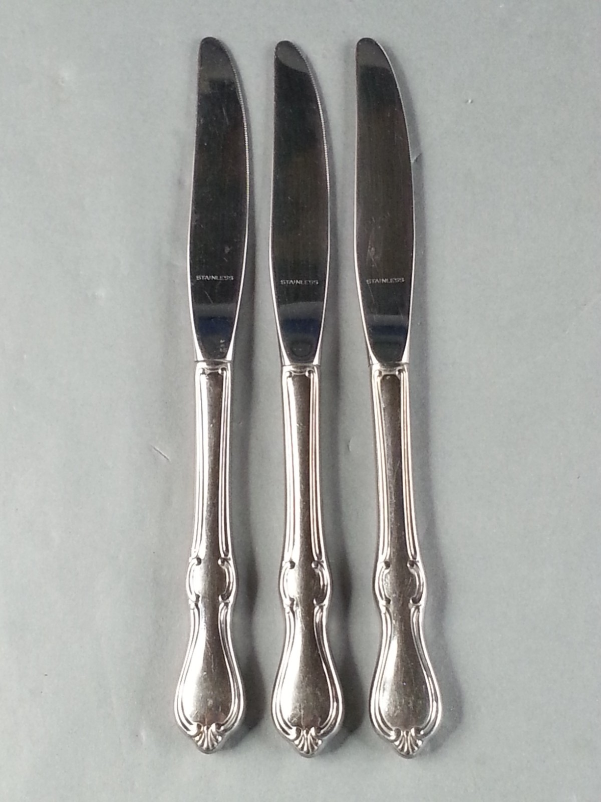 3 Piece Knives Stainless Steel Dinner Knife Flatware