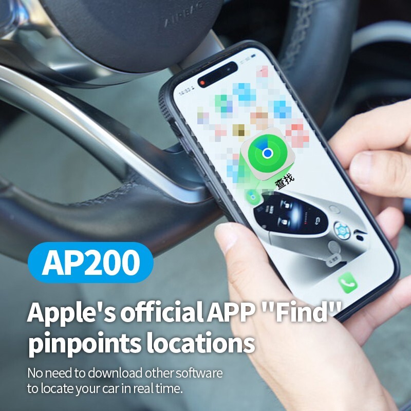 2-in-1 Mini Car Tracker&Car Charger Dual Purpose Find My Real Time GPS Locator