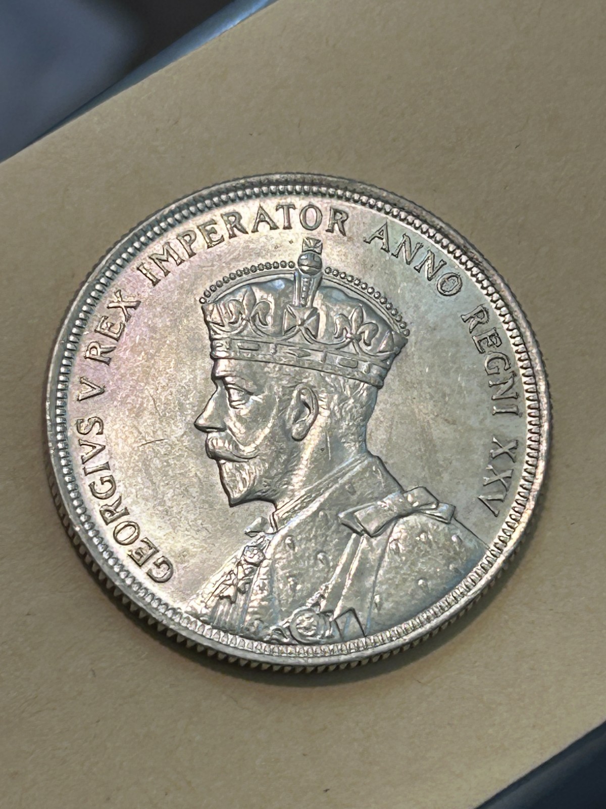 1935 $1 Canada Silver Dollar AU / UNC Original Luster  KM30 NICE COIN! #64