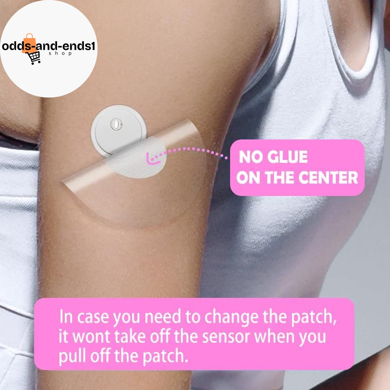 60Pack Freestyle 14 Day Sensor Patch & Libre 3 plus Sensor Covers Waterproof Adh