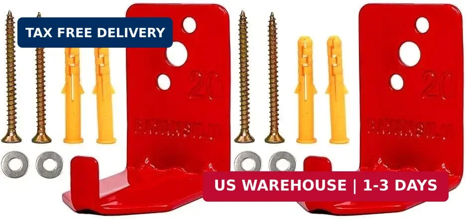Universal Fire Extinguisher Bracket, Fire Extinguisher Mounts & Brackets (L Hook