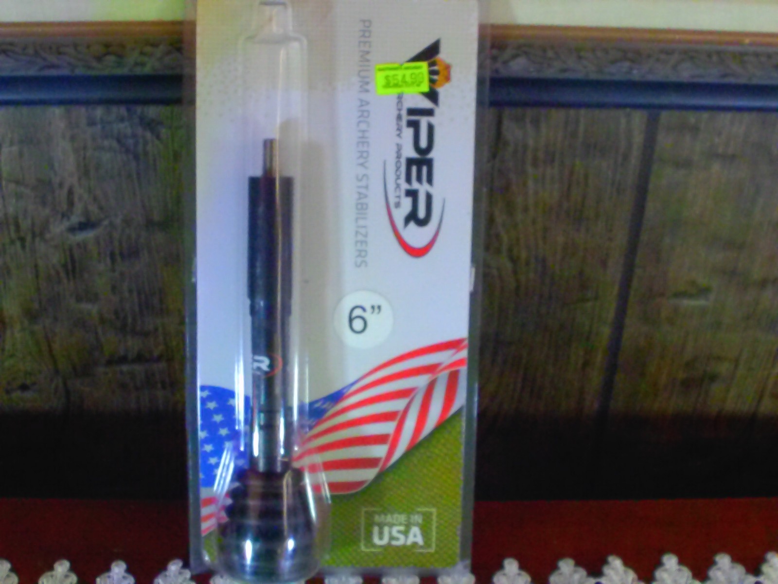 VIPER ARCHERY  PRODUCTS 6" STABILIZER  - PREMIUM ARCHERY STABILIZERS- NWT