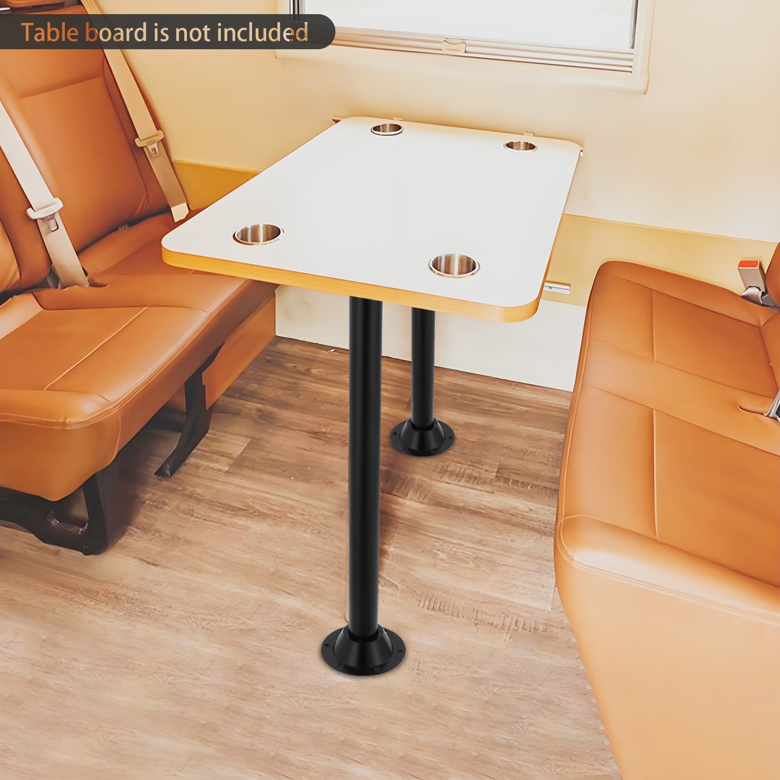 RV Table Leg, RV Table Leg with Pre-drilled Mounting Base, Camper Table Leg