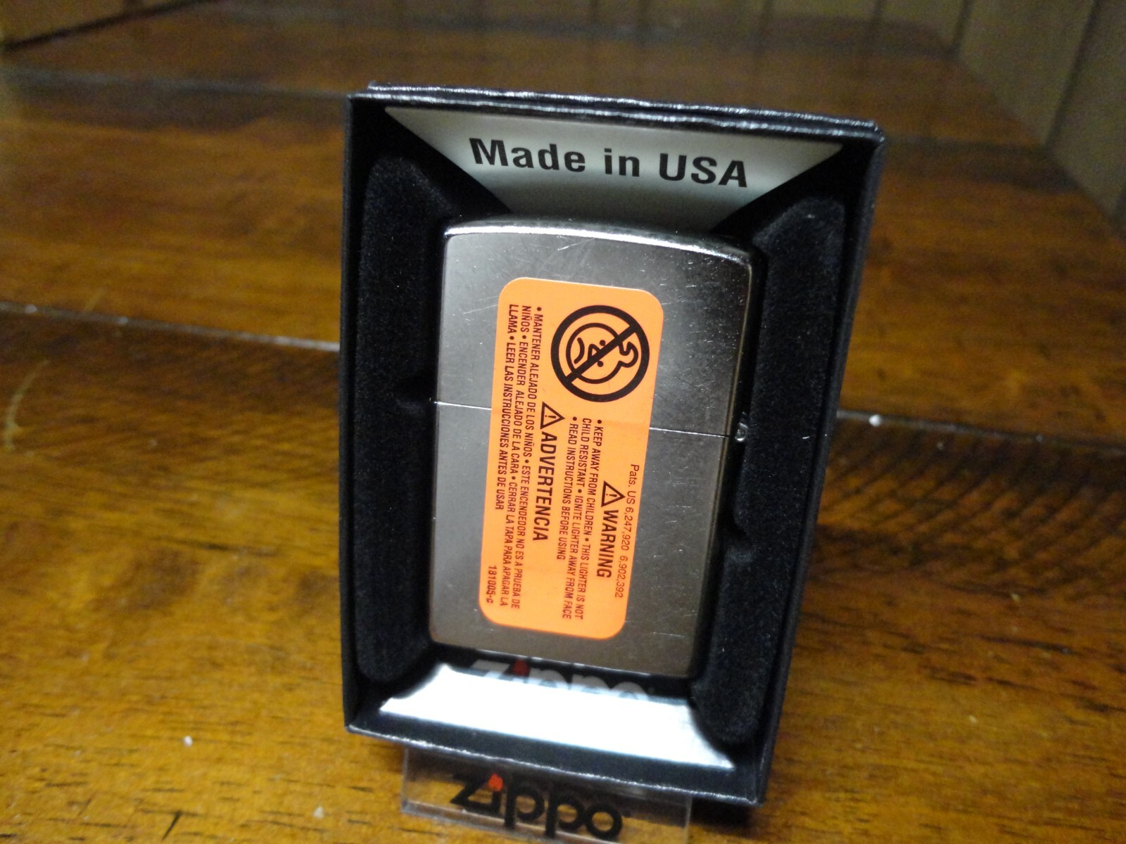 YELLOWSTONE PARK MAP ZIPPO LIGHTER MINT IN BOX