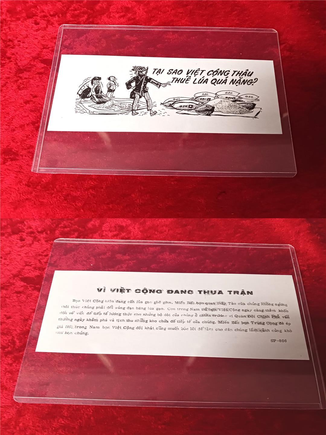 VIETNAM WAR PSYOP PROPAGANDA LEAFLET ONLY $14.95 WITH FREE SAME DAY SHIPPING