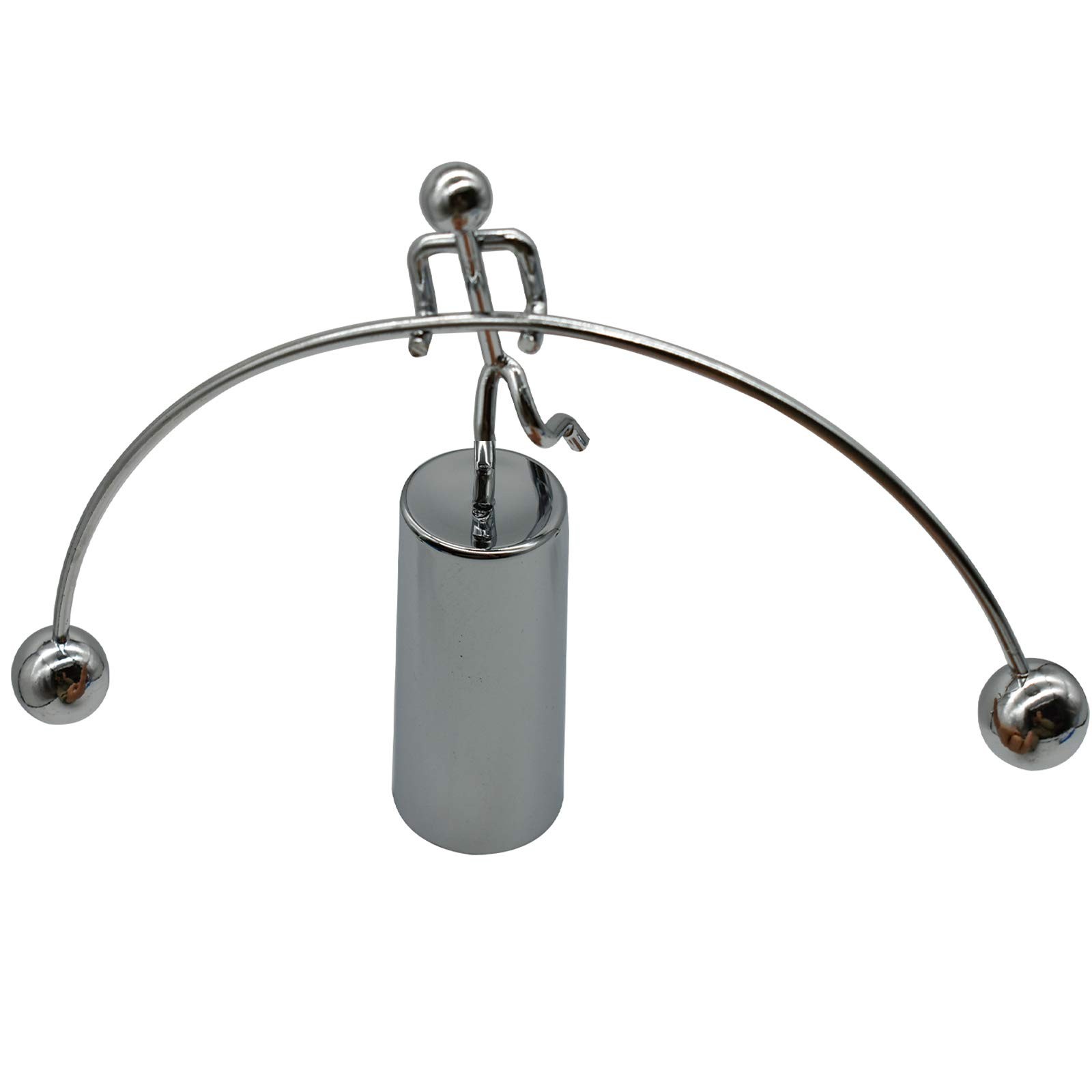 Balance Physics Toy Desk Kinetic Weightlifter Steel Man Decompressive Science fo