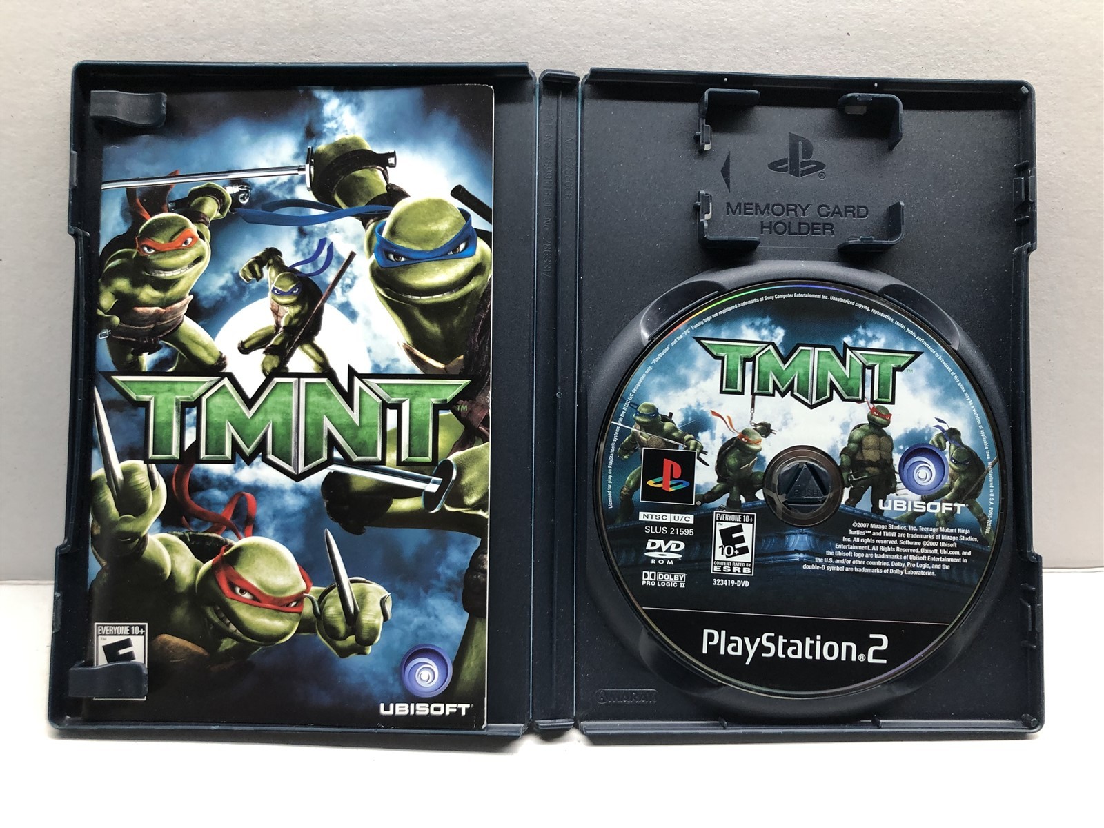 TMNT (PlayStation 2, 2007) Complete Tested Working - Free Ship