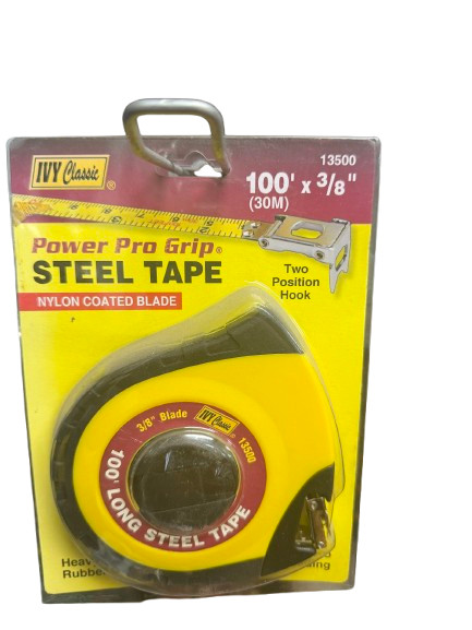 Ivy Classic Power Pro Grip Steel Tape