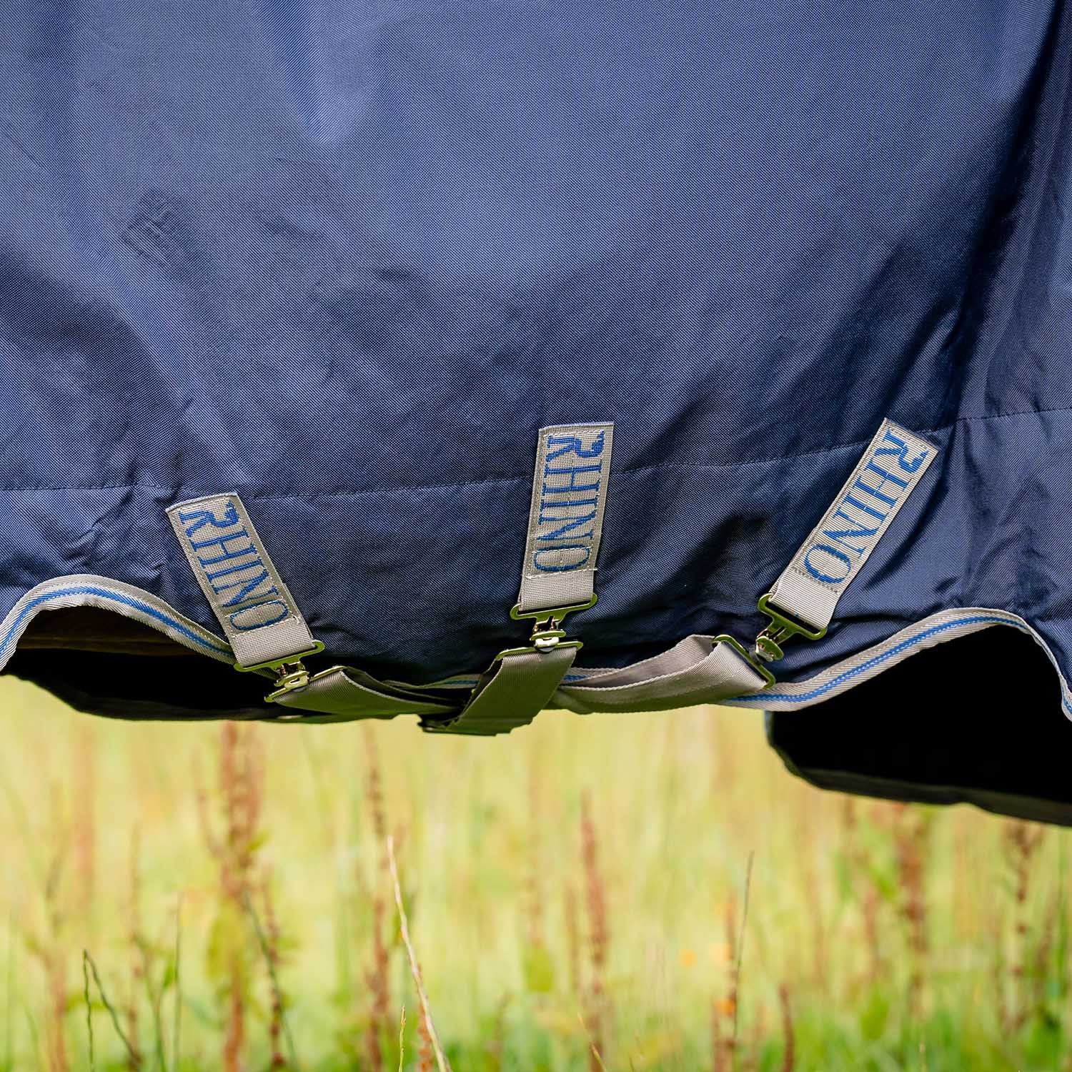 Rhino Original Turnout Sheet, Navy/Titanium Grey, 84"