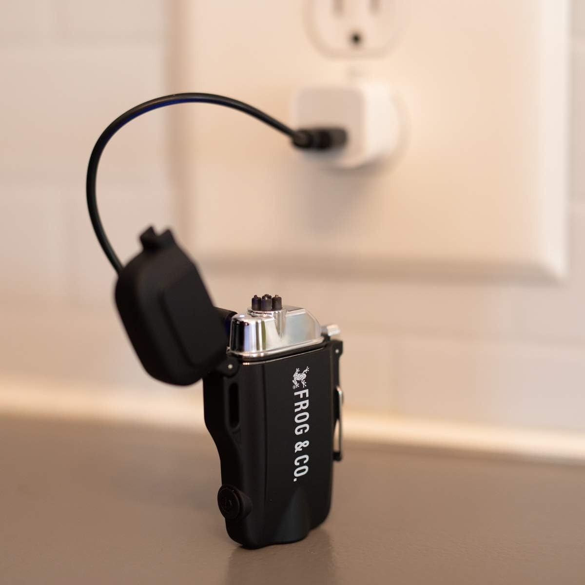 Adventure-Ready Electric Lighter 2.0 - Waterproof, Windproof, and Compact Design
