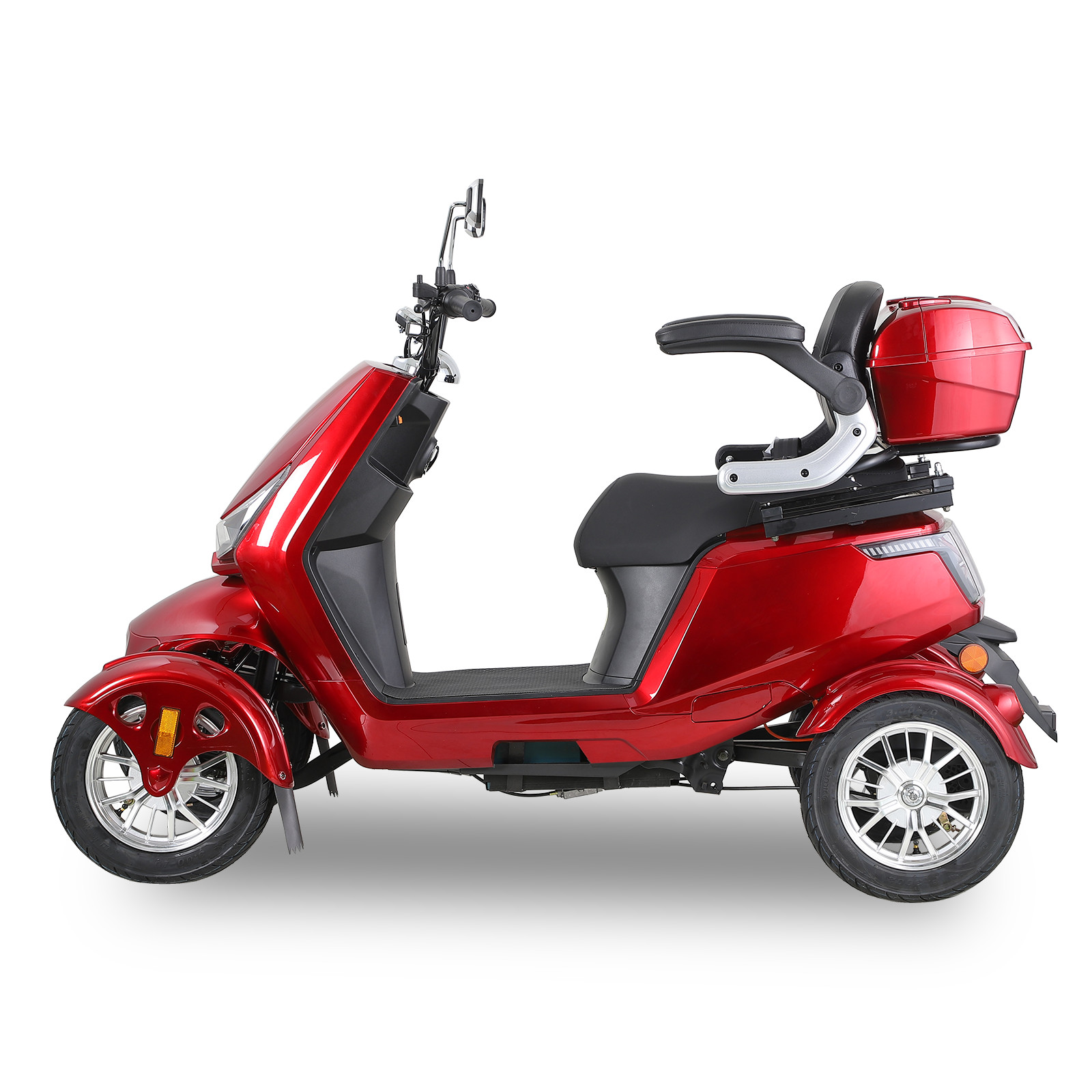440lbs Mobility Scooter 31mi Range Full LED Safety Features