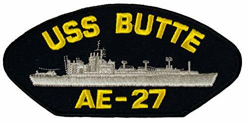 USS Butte AE-27 Ship Patch - Great Color - Veteran Owned Business