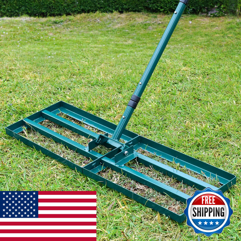 Hidalife Lawn Leveling Rakestainless Steel Lawn Leveler 30X10 Ground Plate 78