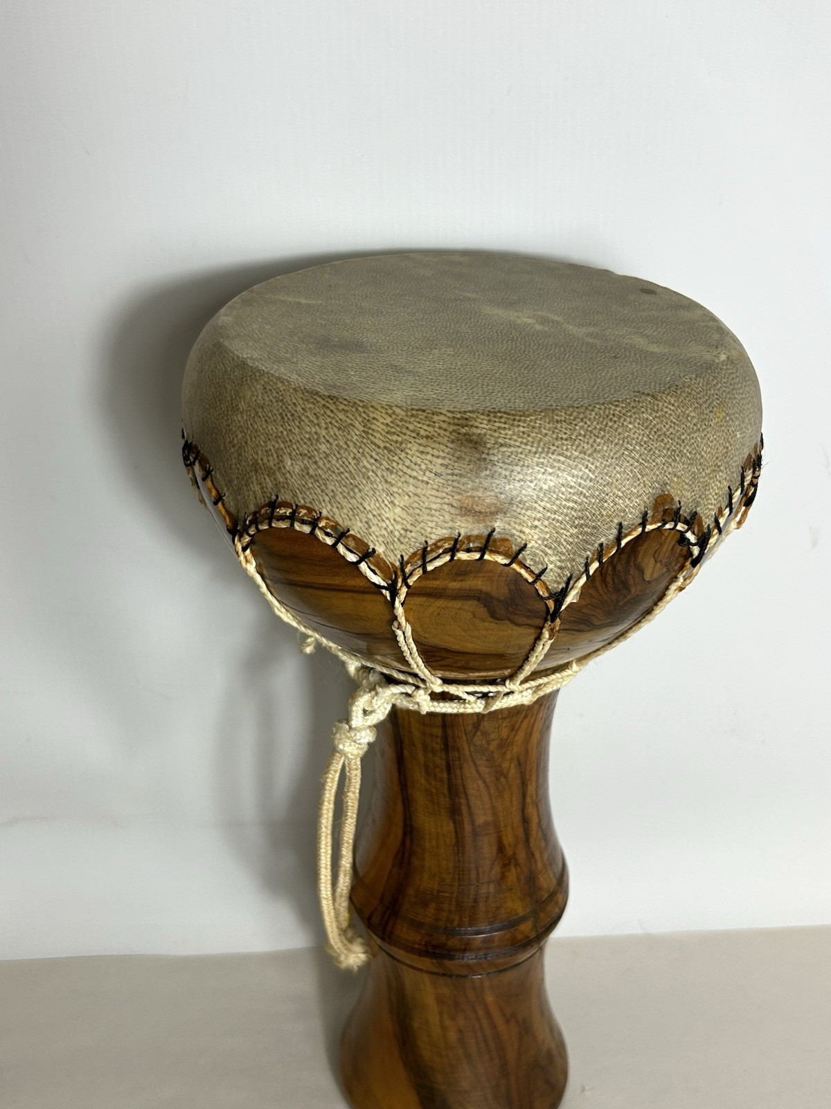 Vintage African Goblet Drum - Percussion Djembe Bongo