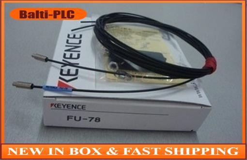 1PC New In Box Keyence FU-78 Fiber Optic Sensor FU78 Free Shipping