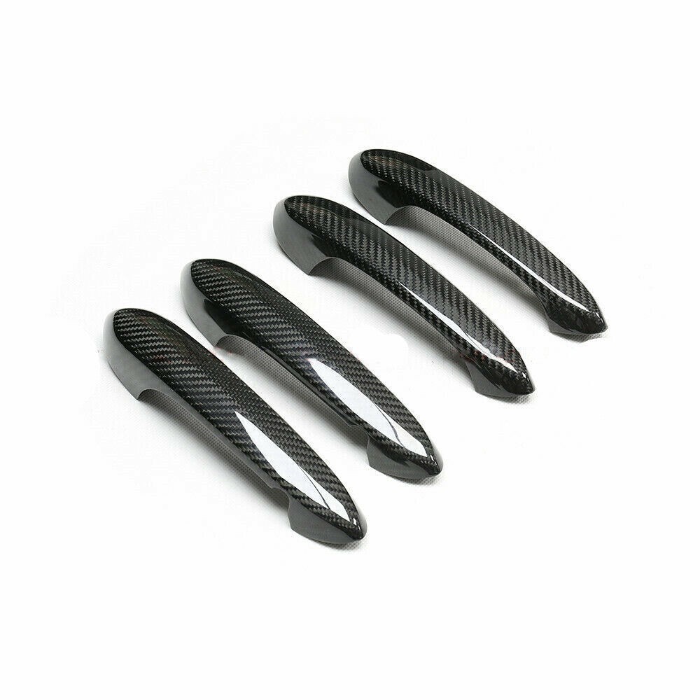 Car Carbon Fiber Handle Trim For 2018+ BMW G20 G30 G38 G32 G01 X4 G02 X5 G05