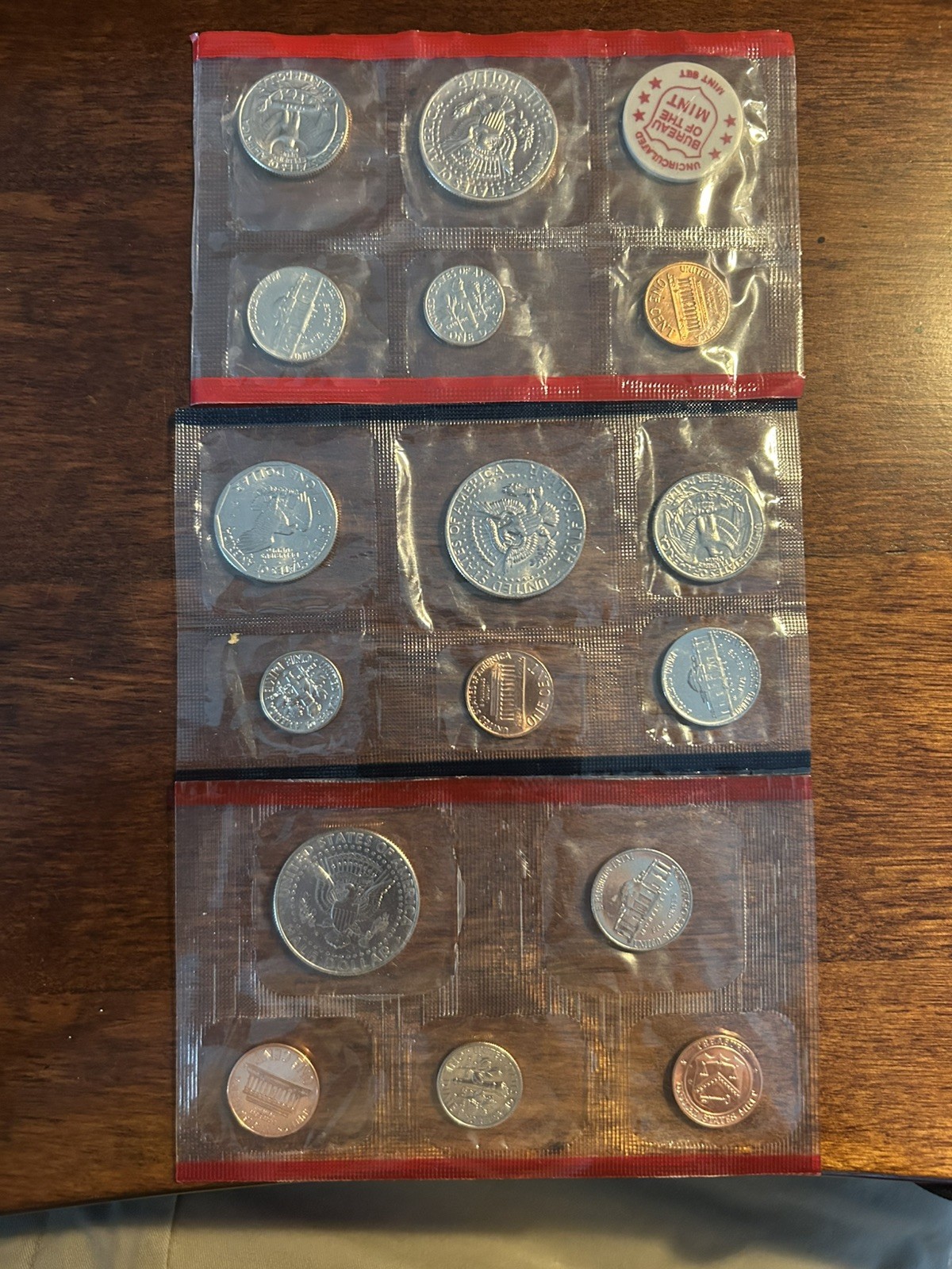 1972 1981 1999 U.S. Mint Uncirculated Coin Set Lot Original Sealed
