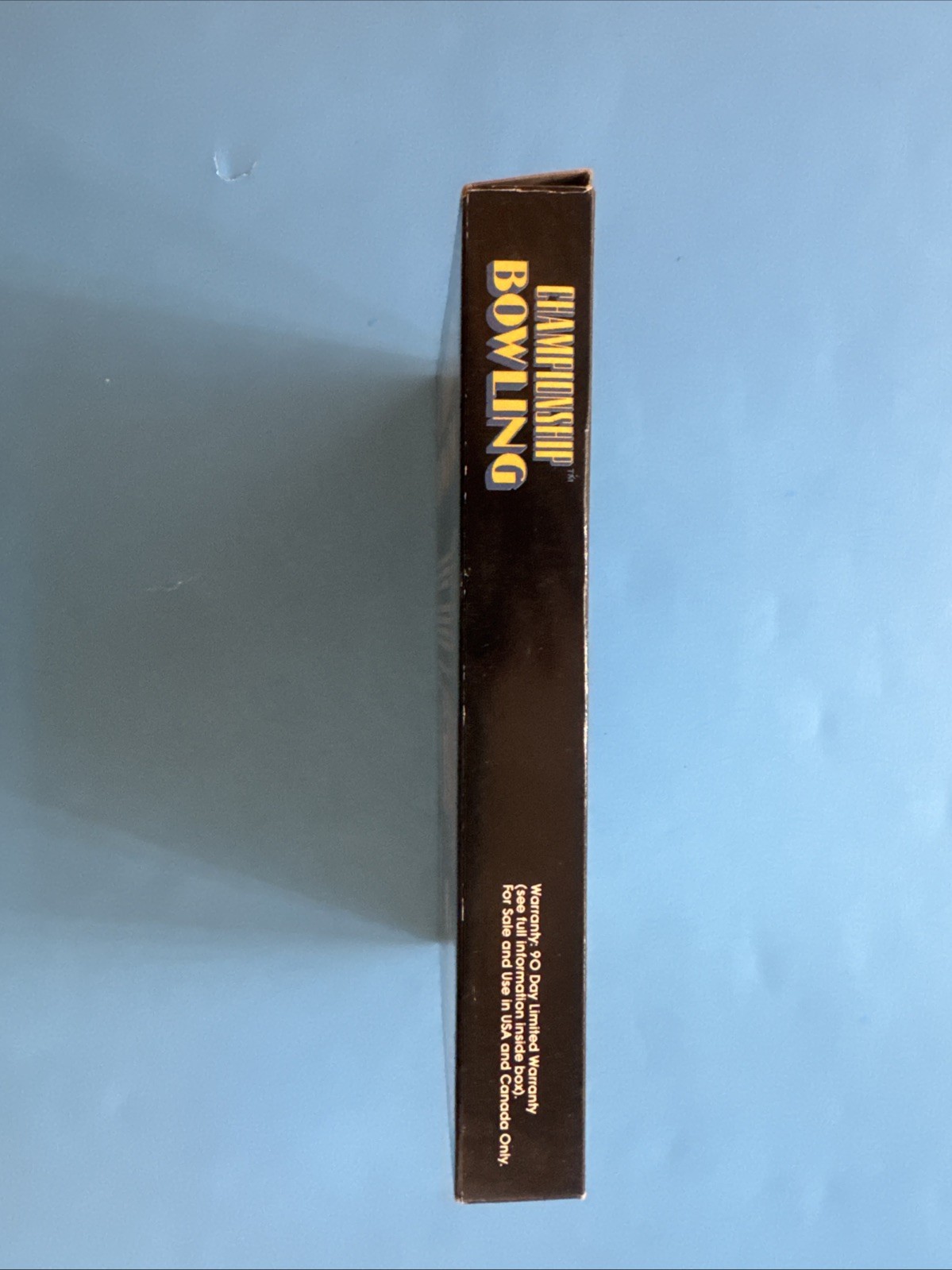Championship Bowling Nintendo NES BOX only Clean All Around Authentic