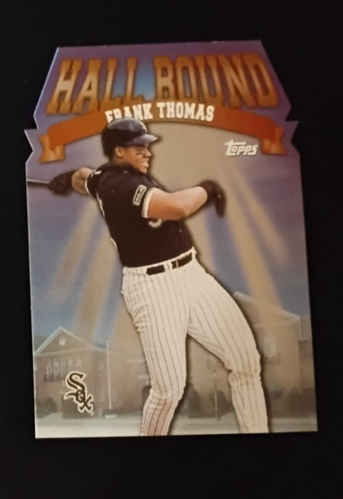 1998 Topps Hall Bound Die Cut Frank Thomas Card #HB-10 nr mt-mt