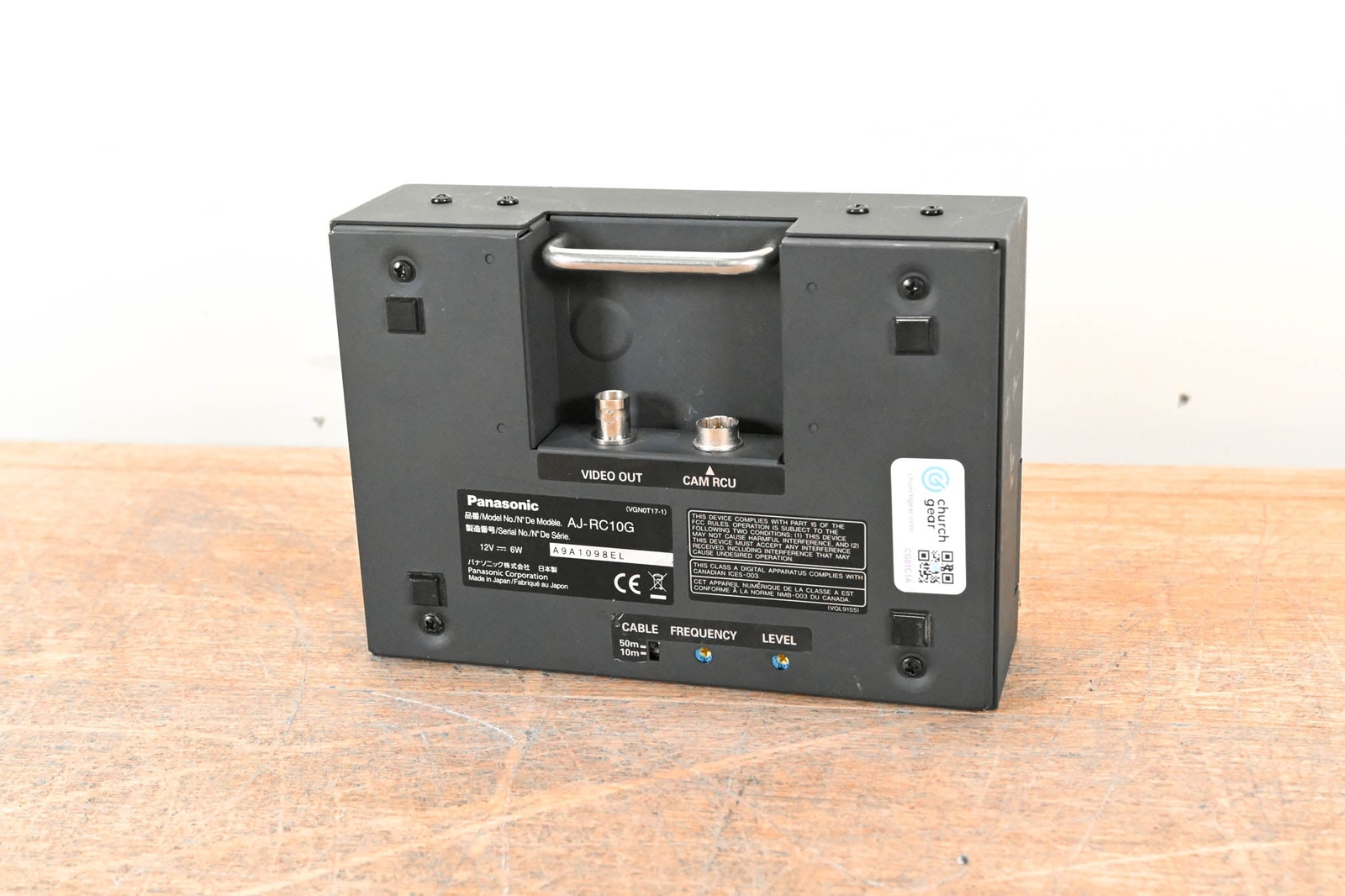 Panasonic AJ-RC10G Remote Control Unit CG01C1A