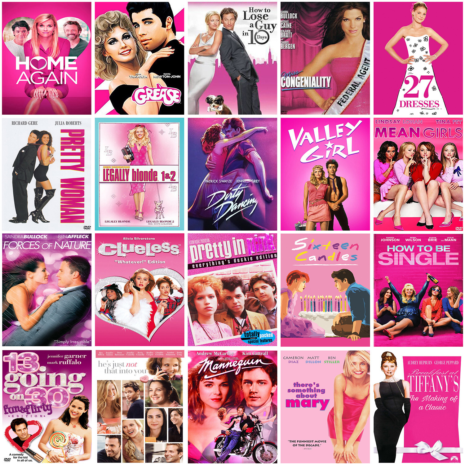 Chick Flick DVD Lot Sale Movies Romantic Comedy Drama PICK  Combined Ship