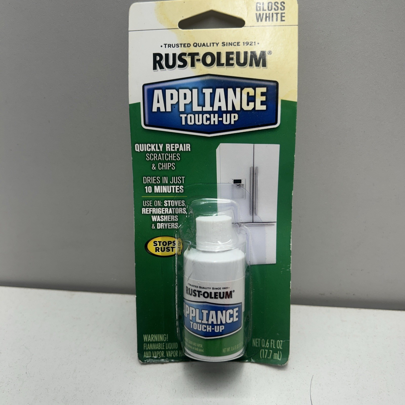Rust-Oleum 203000 Specialty White Appliance Touch Up 0.6 Ounce Jar