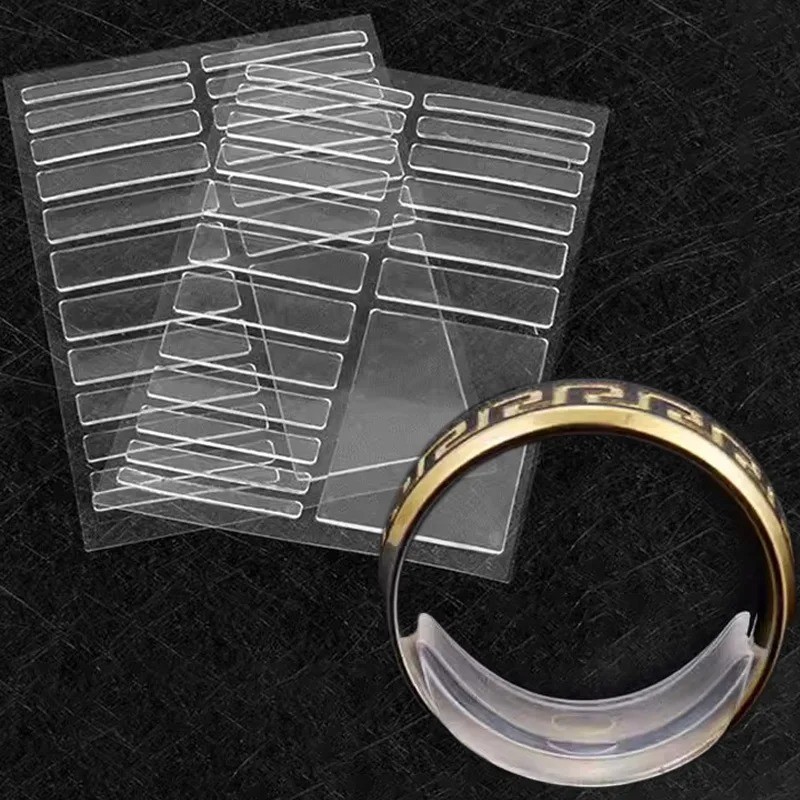 8 Pcs Silicone Ring Size Adjuster Invisible Resizer Reducer for Loose Rings