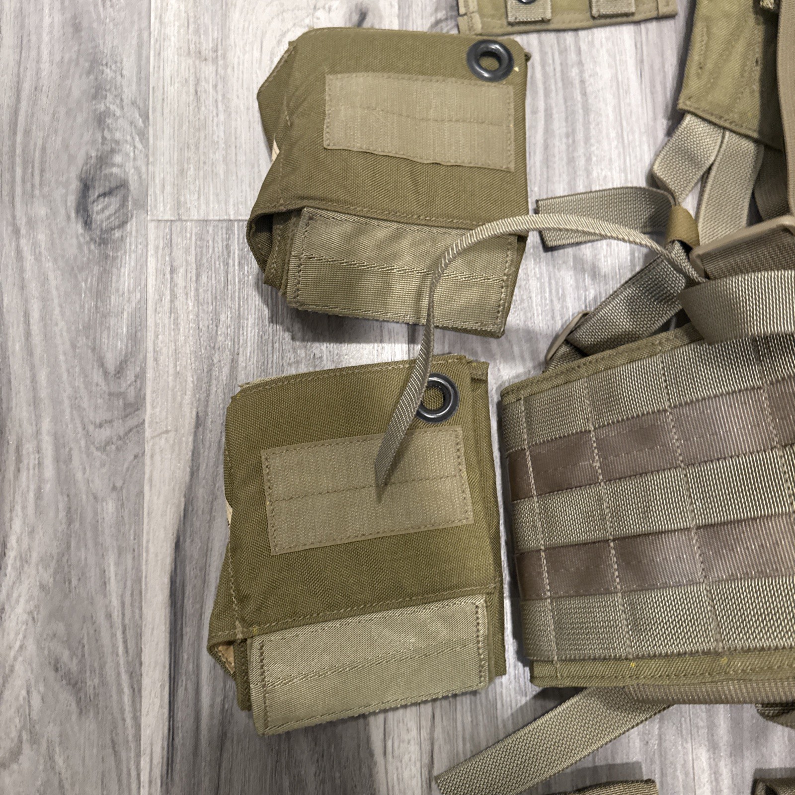 Eagle Industries Khaki SFLCS H Harness with Pouches - NOS