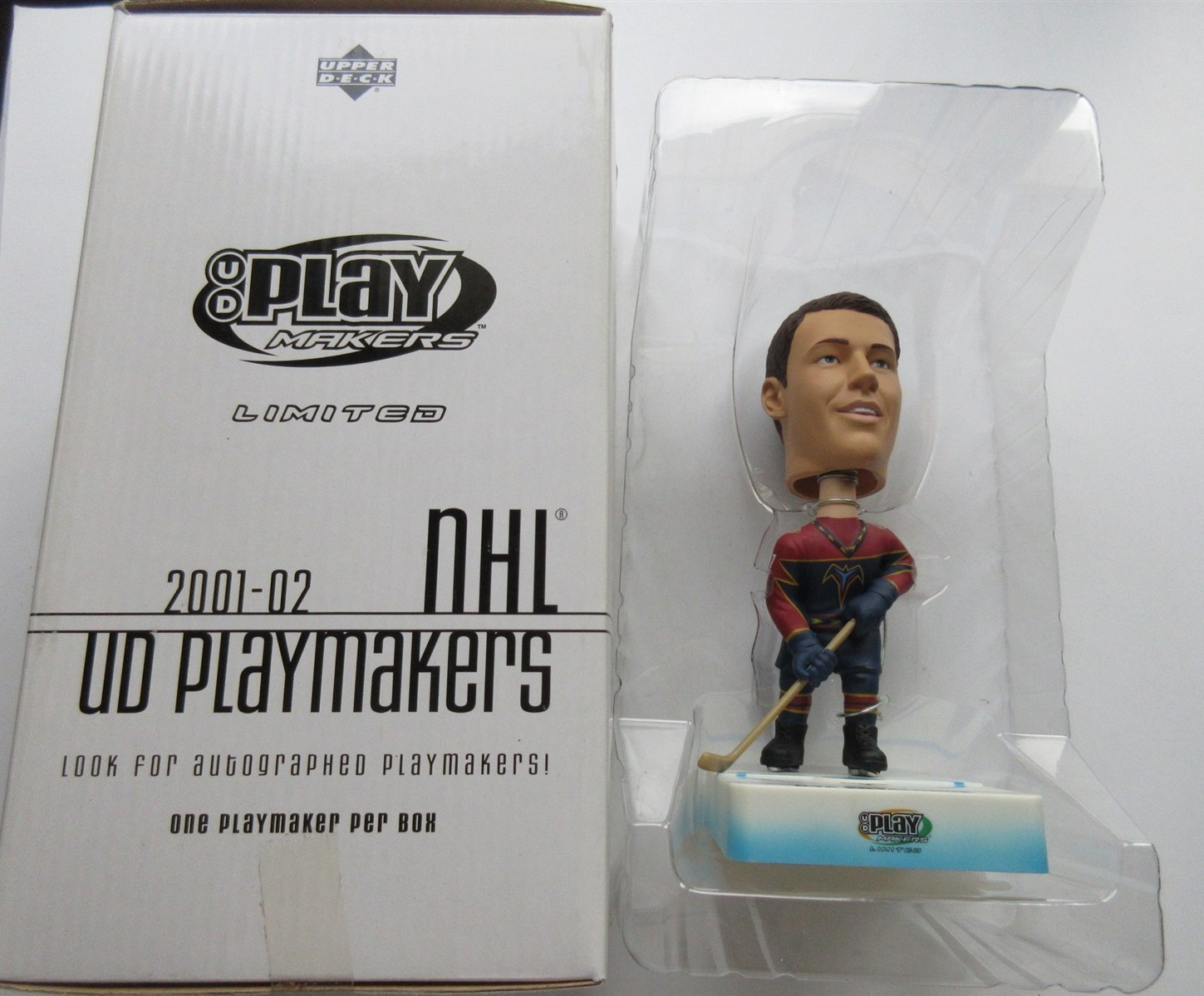 2002 NHL UD Upper Deck Playmakers Ilya Kovalchuk Bobblehead #17
