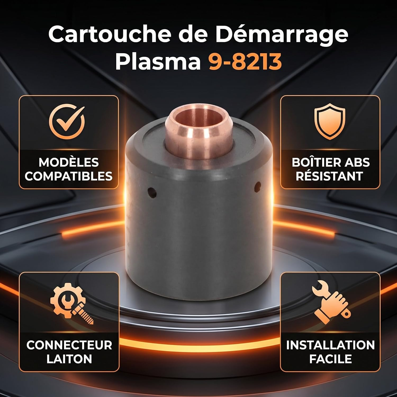 Plasma Start Cartridge 9-8213, Cutting Torch Replacement for Thermal Dynamics SL