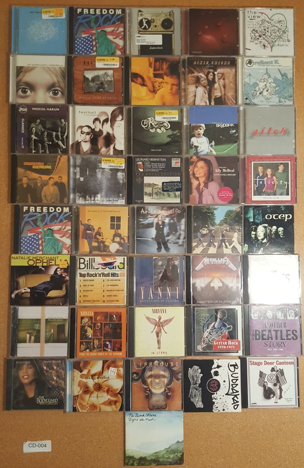 Assorted CDs Music Lot of 100 Different Types of Artists ALL GOOD-MINT CONDITION