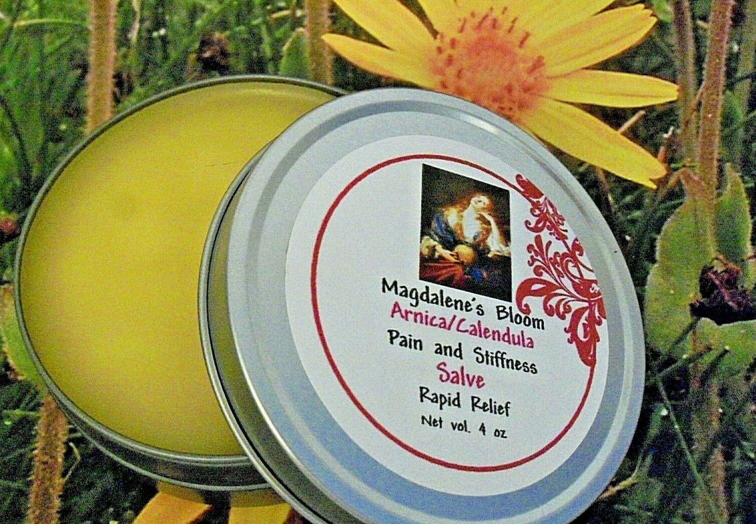Magdalene's Bloom ARNICA SALVE w/ Calendula Arthritis Cream Muscles Pain 4oz