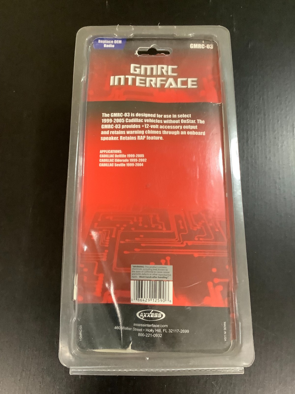 GMRC-03 Cadillac 1996-2002 Class II data bus interface