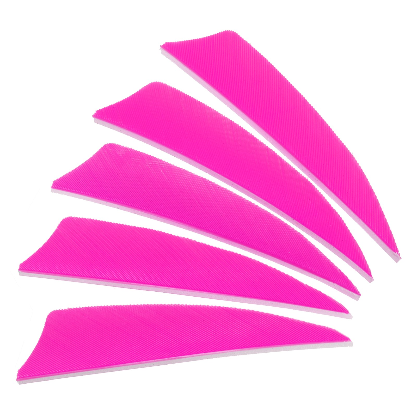 Arrows Vanes 50 Pack 3 Inch Arrow Feather Left Wing Pink for DIY