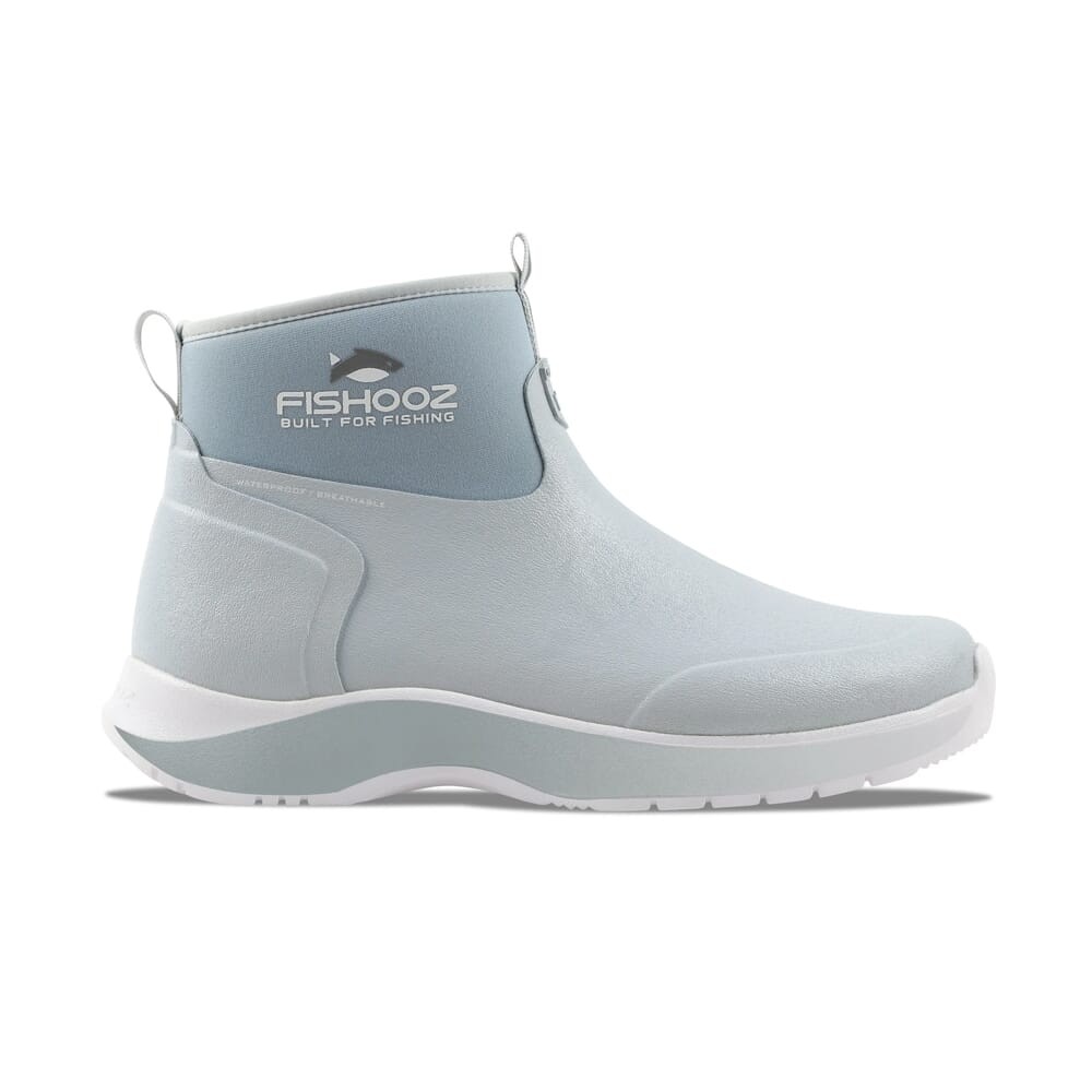 Fishooz DryRun Ankle Ghost/White Waterproof Fishing Boots
